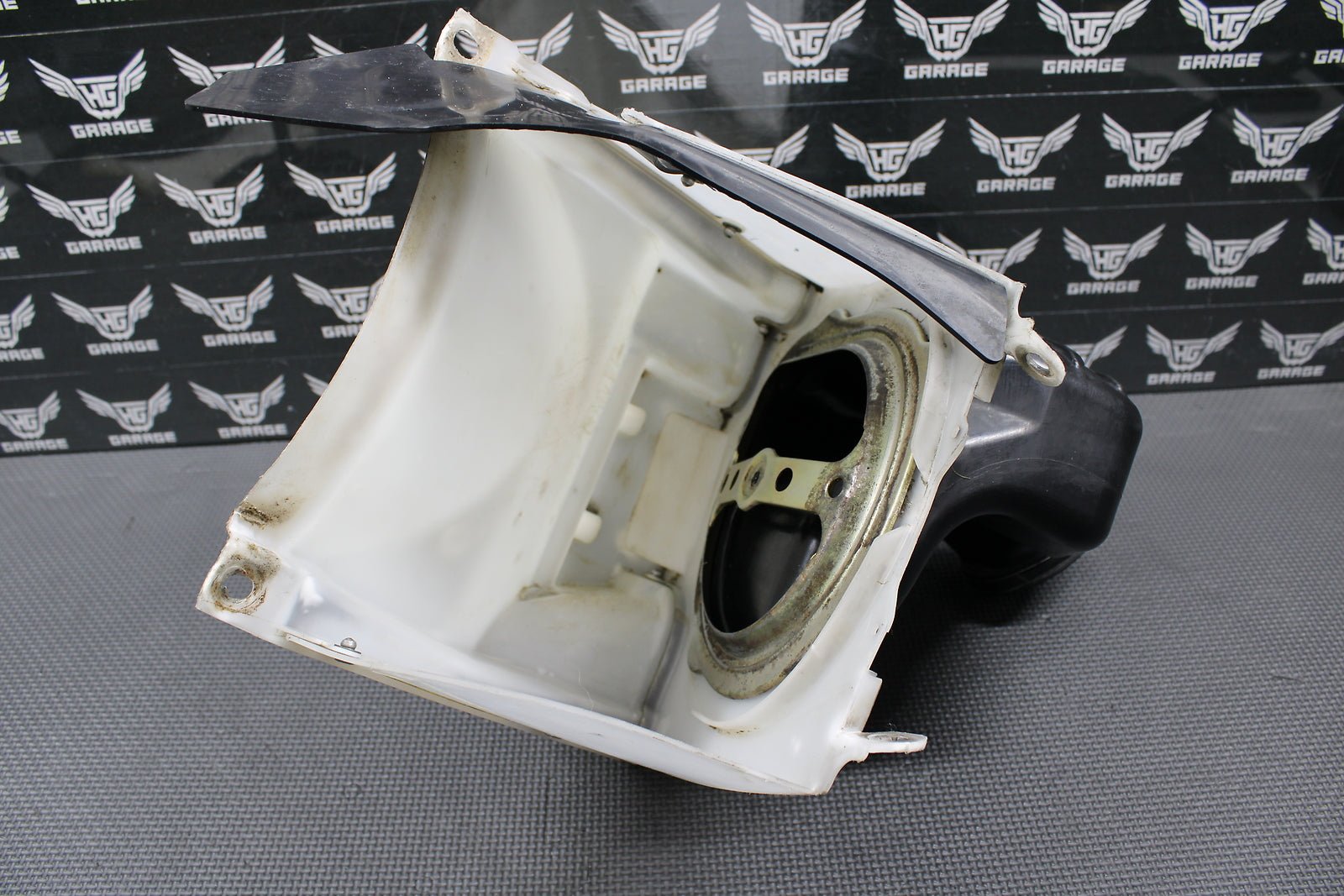1998 1999 HONDA CR125R OEM AIRBOX AIR CLEANER CASE FILTER BOX INTAKE BOOT NICE! - hggarage