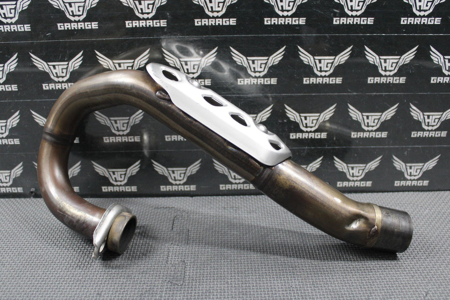 2020 SUZUKI 19 - 22 RMZ250 OEM EXHAUST PIPE CHAMBER HEADER HEAT SHIELD 14150 - 46K00 - hggarage