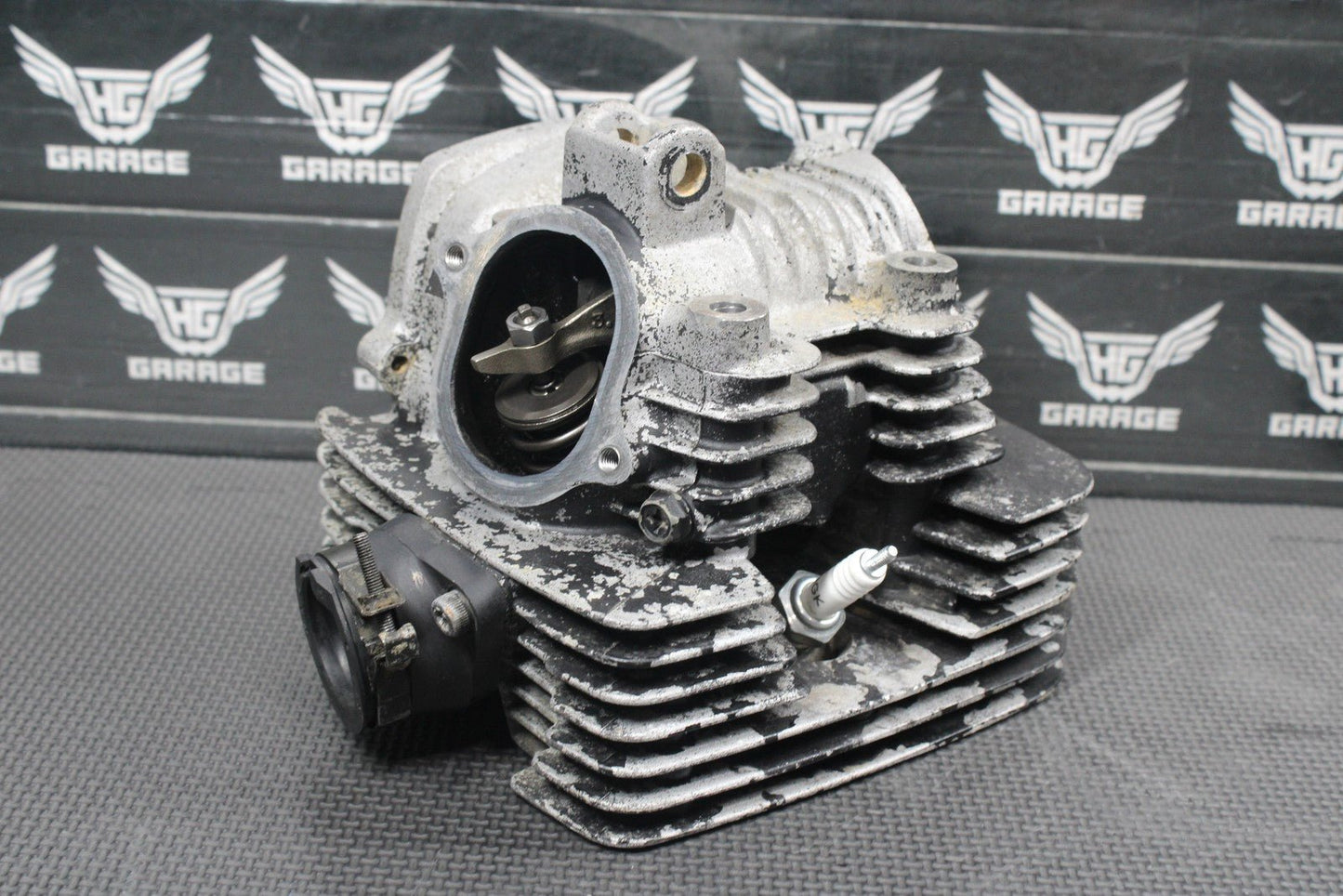 1987 YAMAHA 87 - 99 TW200 OEM ENGINE COMPLETE CYLINDER HEAD CAMSHAFT VALVES ROCKER - hggarage