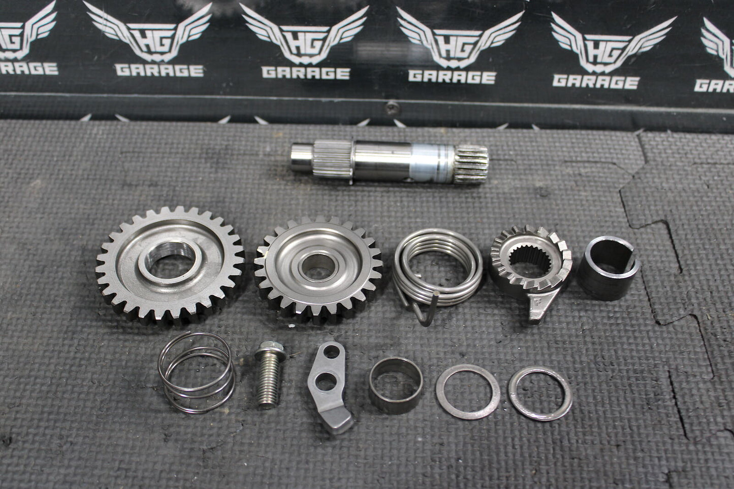 2008 HONDA CRF150R CRF150RB OEM KICKSTART KICK START SHAFT W IDLER GEAR