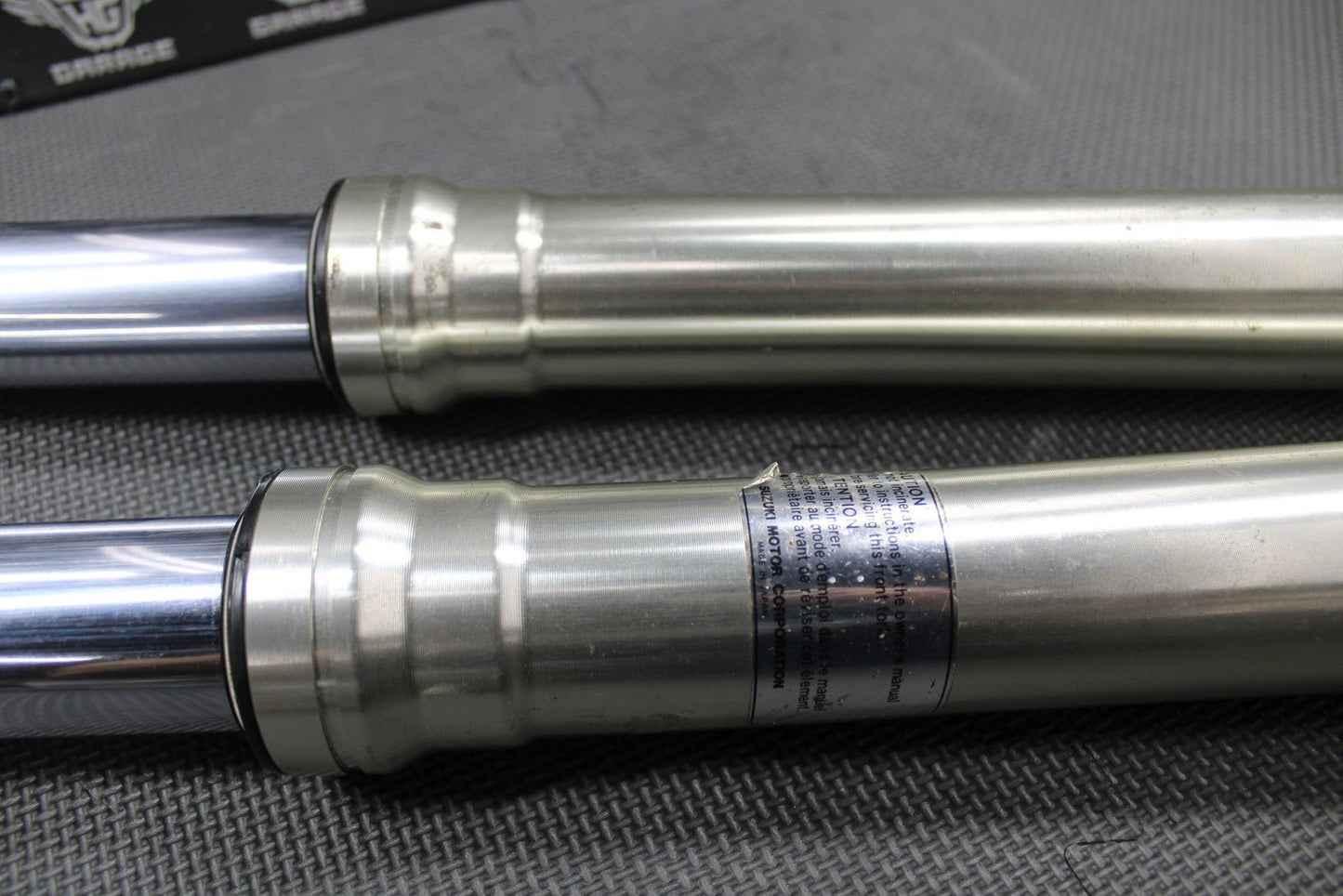 1995 SUZUKI 93 - 95 RMX250 OEM RIGHT LEFT FRONT SUSPENSION FORKS SHOCKS 51190 - 29E2 - hggarage