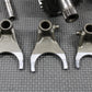 1999 98 - 01 HONDA CR125R OEM TRANSMISSION TRANNY TRANS GEARBOX SHIFT FORKS NICE! - hggarage