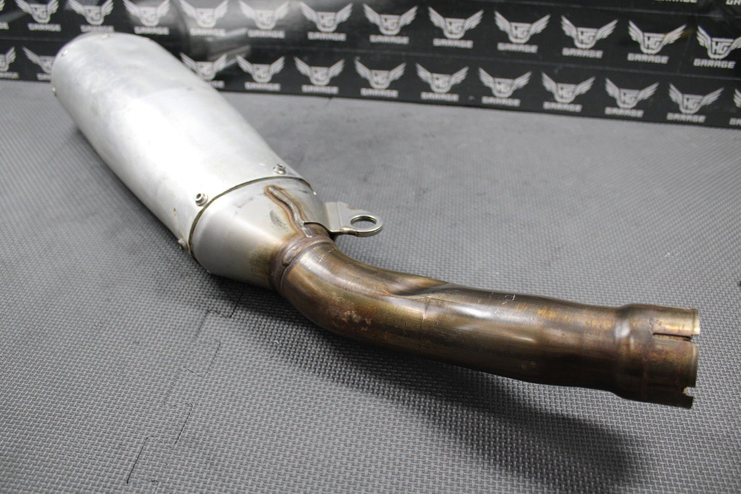 2020 2021 YAMAHA YZ250FX OEM MUFFLER EXHAUST SILENCER SLIP ON PIPE B7B - 14750 - 10 - hggarage