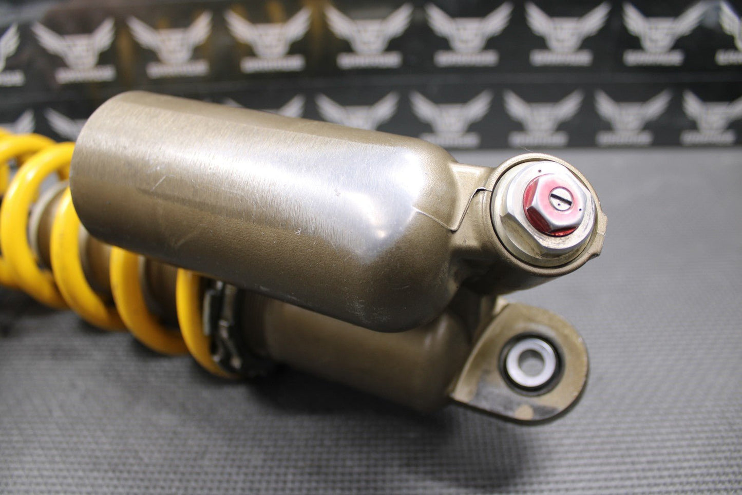 2008 HONDA CRF250R OEM REAR BACK SHOCK ABSORBER SUSPENSION 52400 - KRN - A11 GOOD! - hggarage