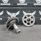 2002 HONDA CR125R OEM KICKSTART KICK START SHAFT W IDLER GEAR - hggarage