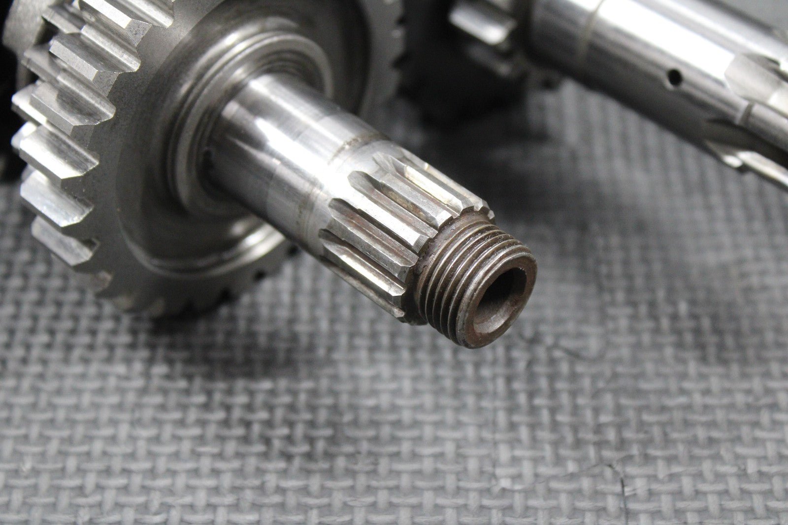 2003 KAWASAKI KLX400R KLX400SR OEM TRANSMISSION TRANNY GEARBOX GEARS SHIFT FORKS - hggarage