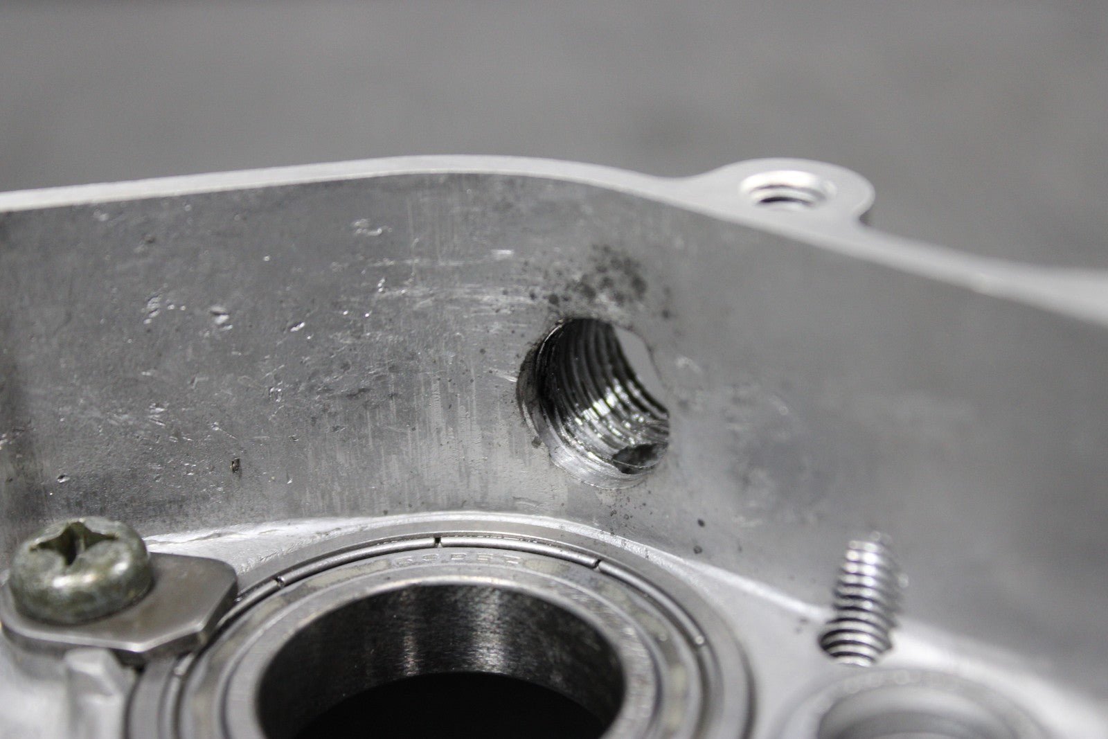 1996 SUZUKI RM250 OEM LEFT RIGHT ENGINE CRANKCASE CRANK CASES BLOCK READ DESC! - hggarage