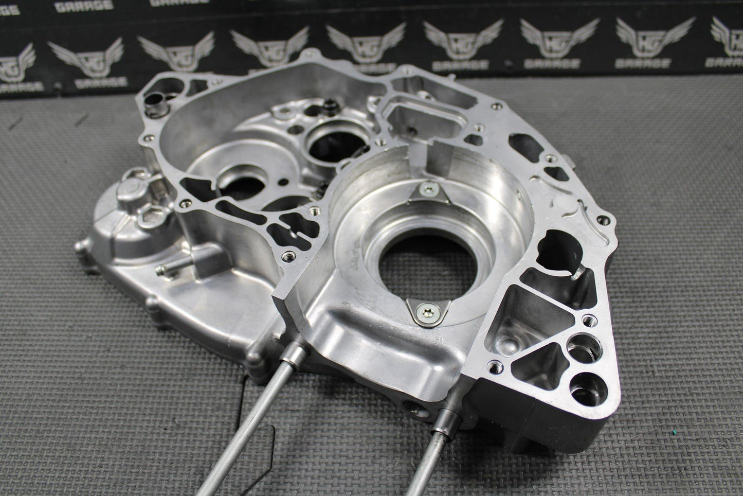 2008 HONDA CRF250R OEM RIGHT ENGINE CRANKCASE CRANK CASE 11100 - KRN - A10 GOOD! - hggarage