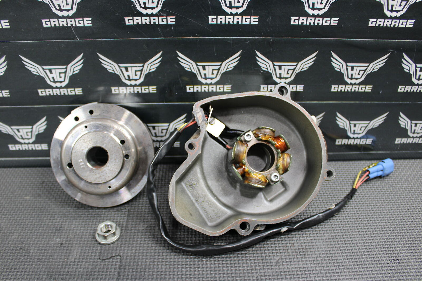 2006 04-06 KTM 450 525 SX OEM STATOR MAGNETO ROTOR FLYWHEEL IGNITION COVER