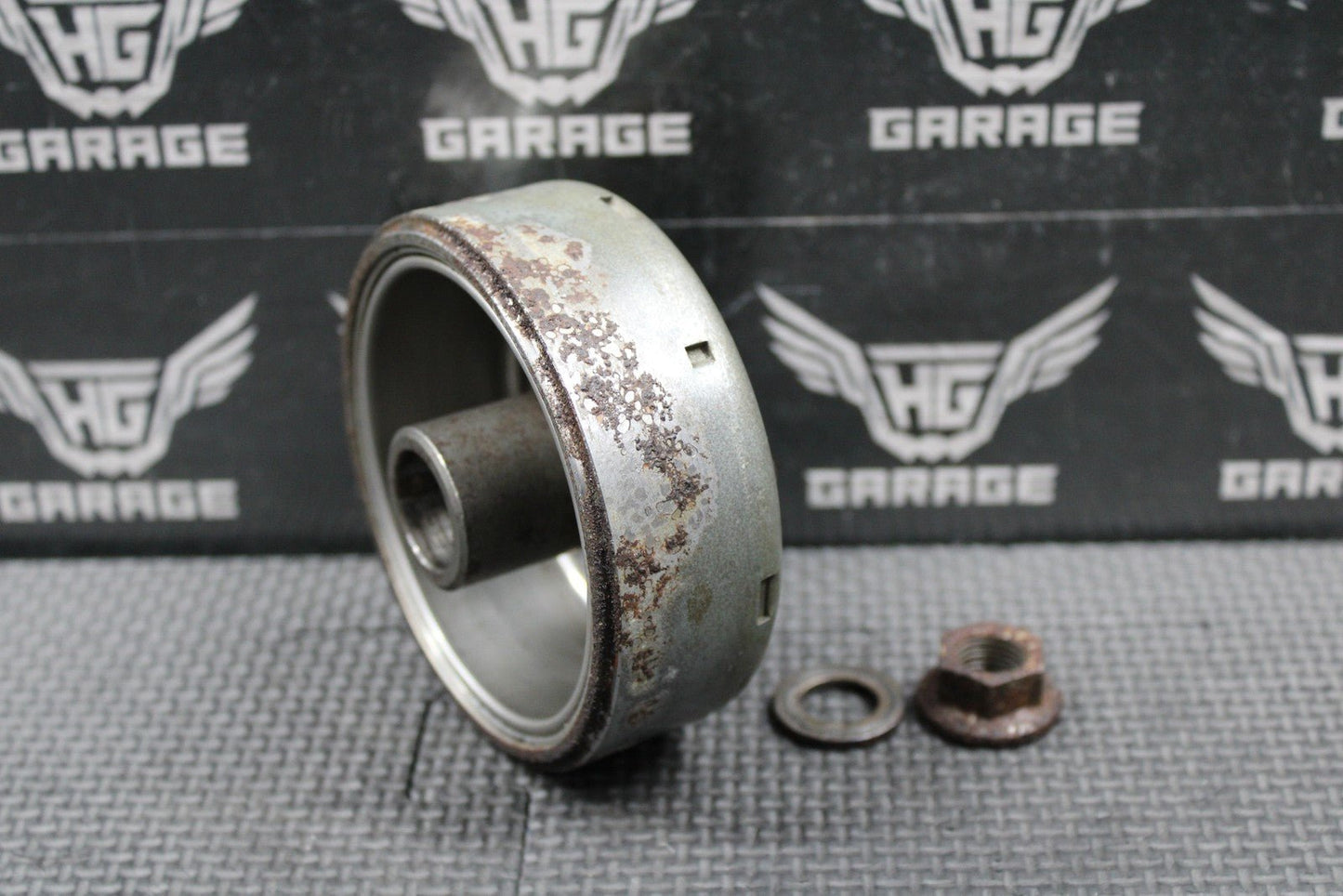 1988 HONDA CR125R OEM STATOR MAGNETO ROTOR FLYWHEEL 31110 - KS6 - 831 GOOD! - hggarage