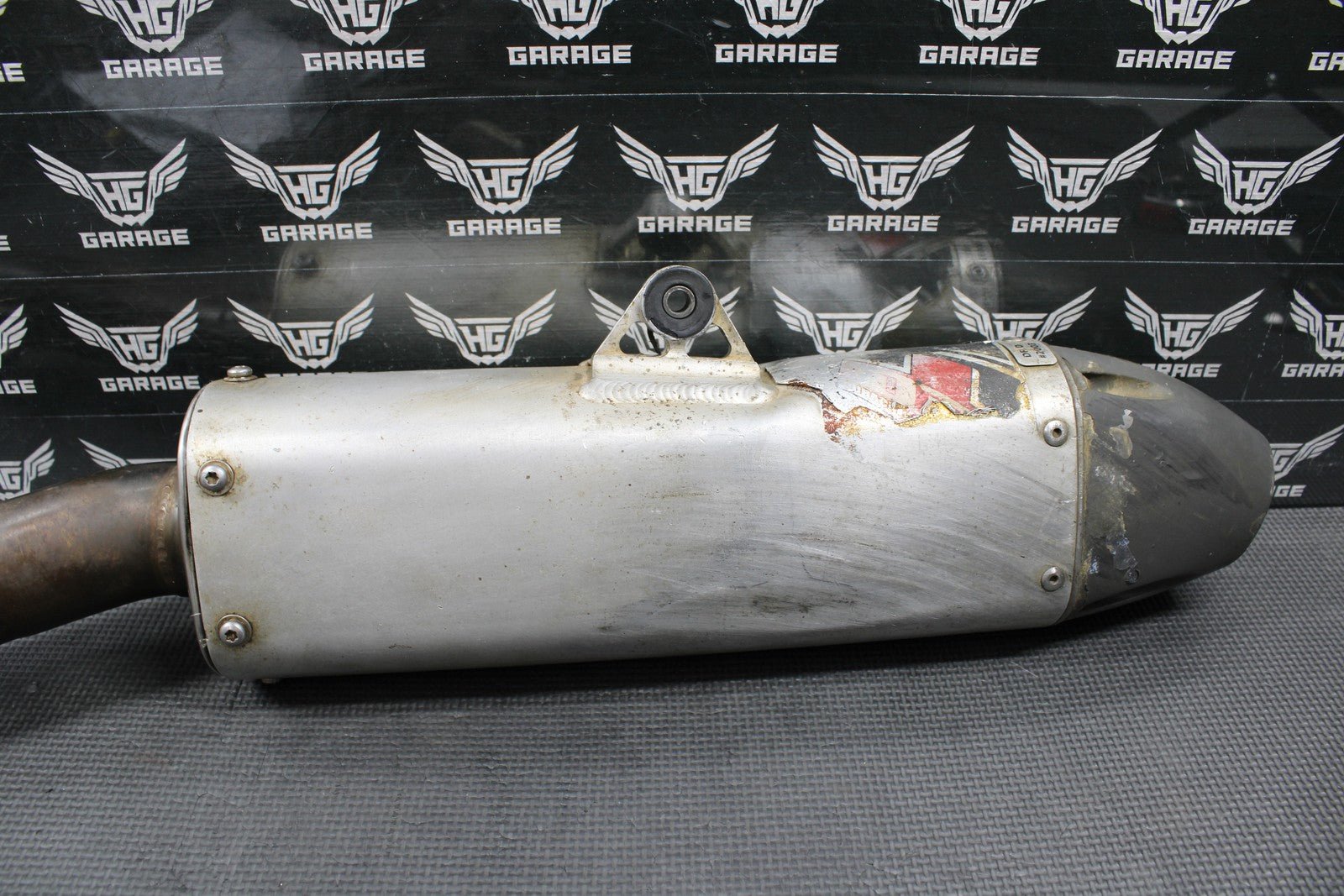 2009 YAMAHA YZ450F DR. D MUFFLER EXHAUST SILENCER SLIP ON PIPE HEADER SYSTEM - hggarage