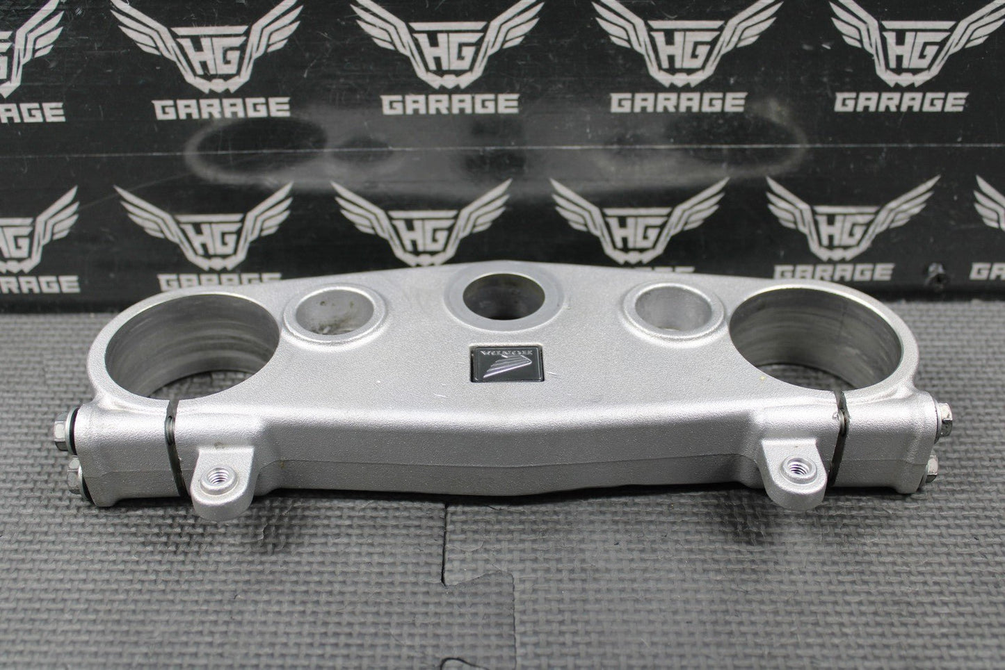 2008 2009 HONDA CRF250R OEM UPPER TRIPLE TREE BAR CLAMP BRIDGE 53300 - MEN - A10 - hggarage