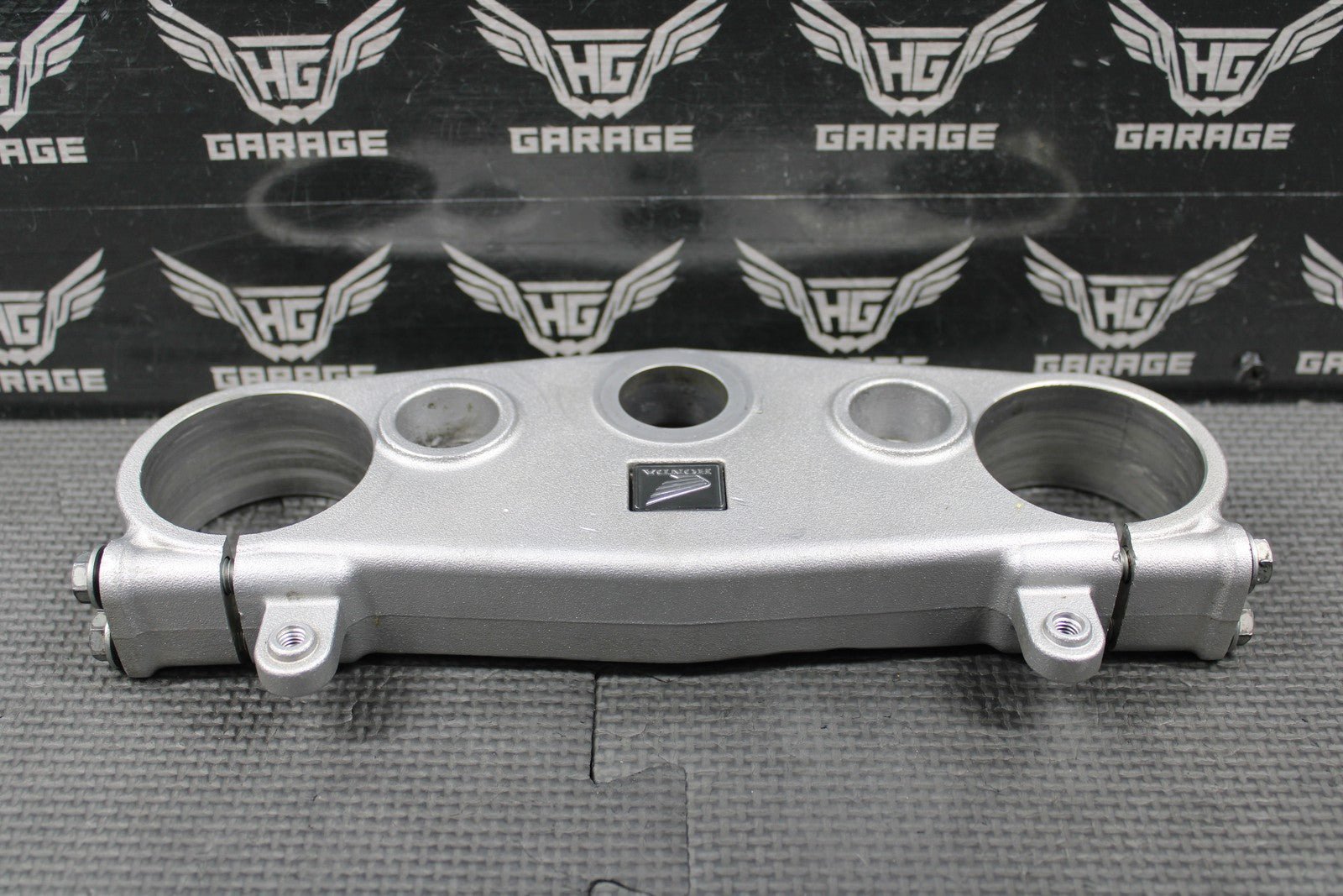 2008 2009 HONDA CRF250R OEM UPPER TRIPLE TREE BAR CLAMP BRIDGE 53300 - MEN - A10 - hggarage