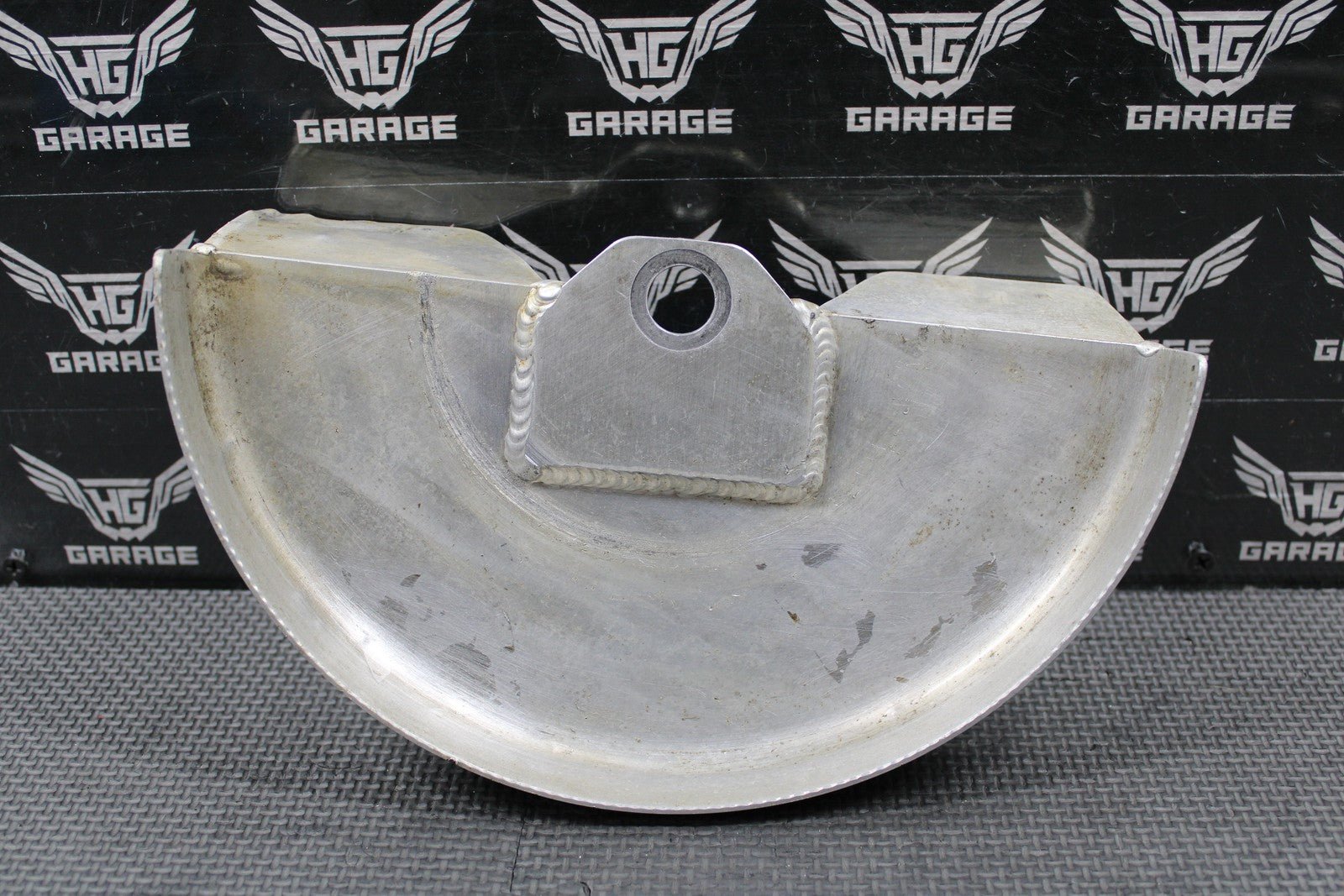 1988 HONDA CR250R DEVOL ALUMINUM FRONT BRAKE DISC ROTOR GUARD SHIELD - hggarage