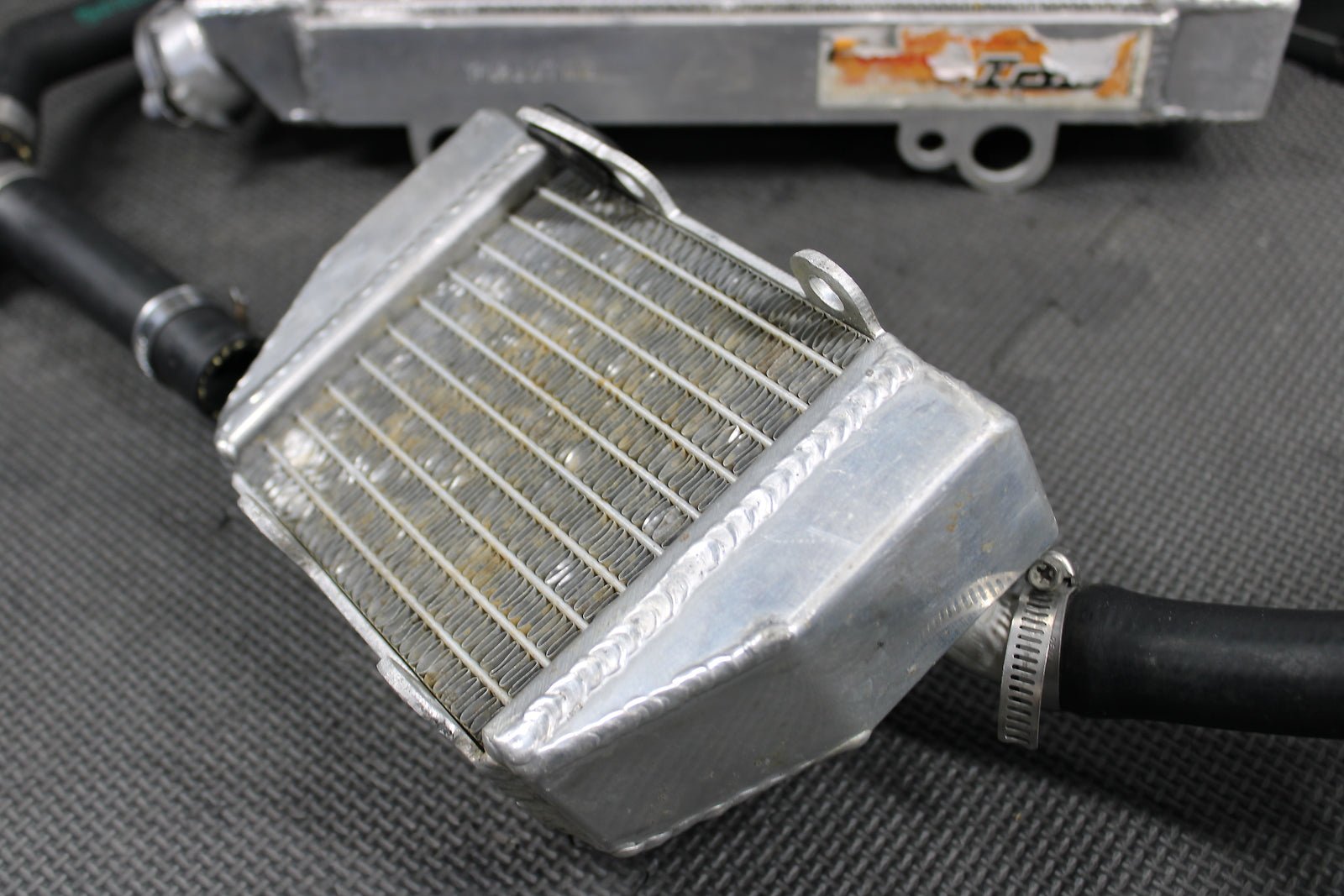 2006 KTM 85 SX GPI OVERSIZED ENGINE MOTOR COOLING COOLER RADIATOR 47035007100 - hggarage