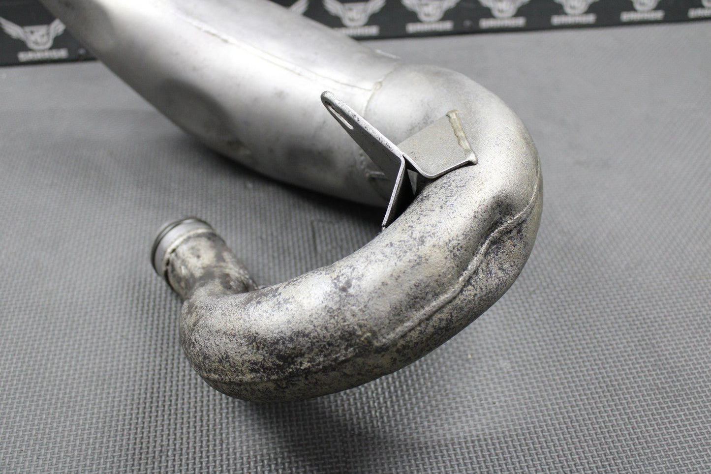 1999 SUZUKI RM125 BILLS WORKS RAW EXHAUST PIPE CHAMBER HEADER MUFFLER 14310 - 36E2 - hggarage