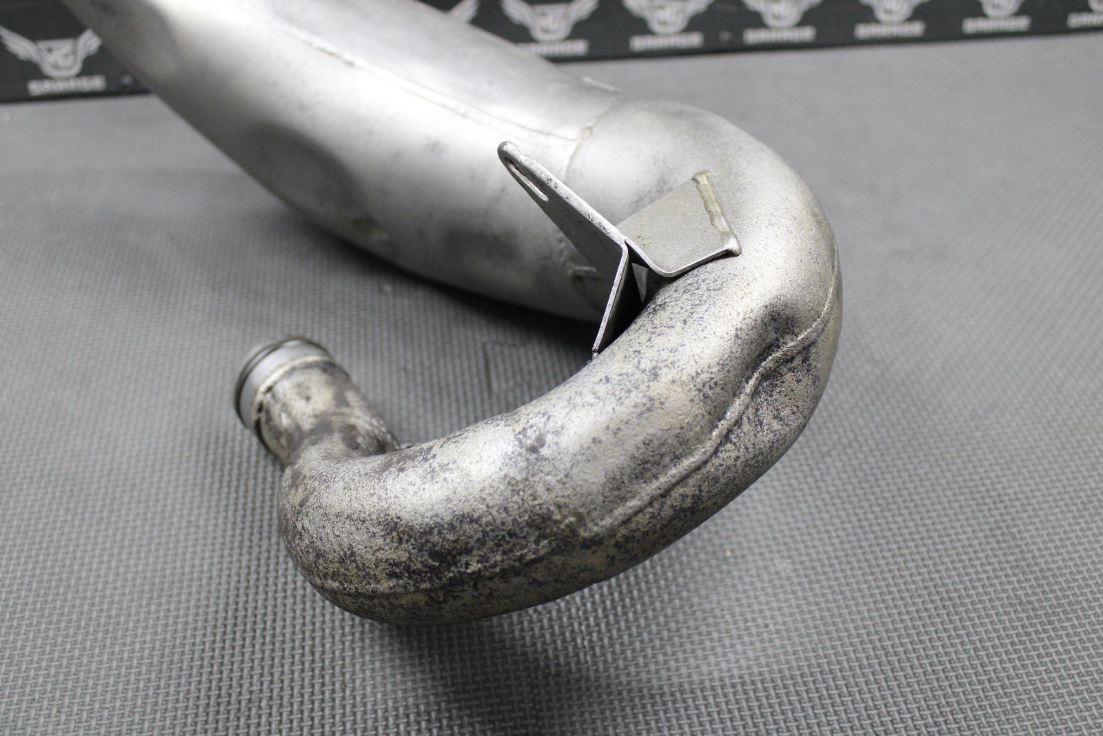 1999 SUZUKI RM125 BILLS WORKS RAW EXHAUST PIPE CHAMBER HEADER MUFFLER 14310 - 36E2 - hggarage