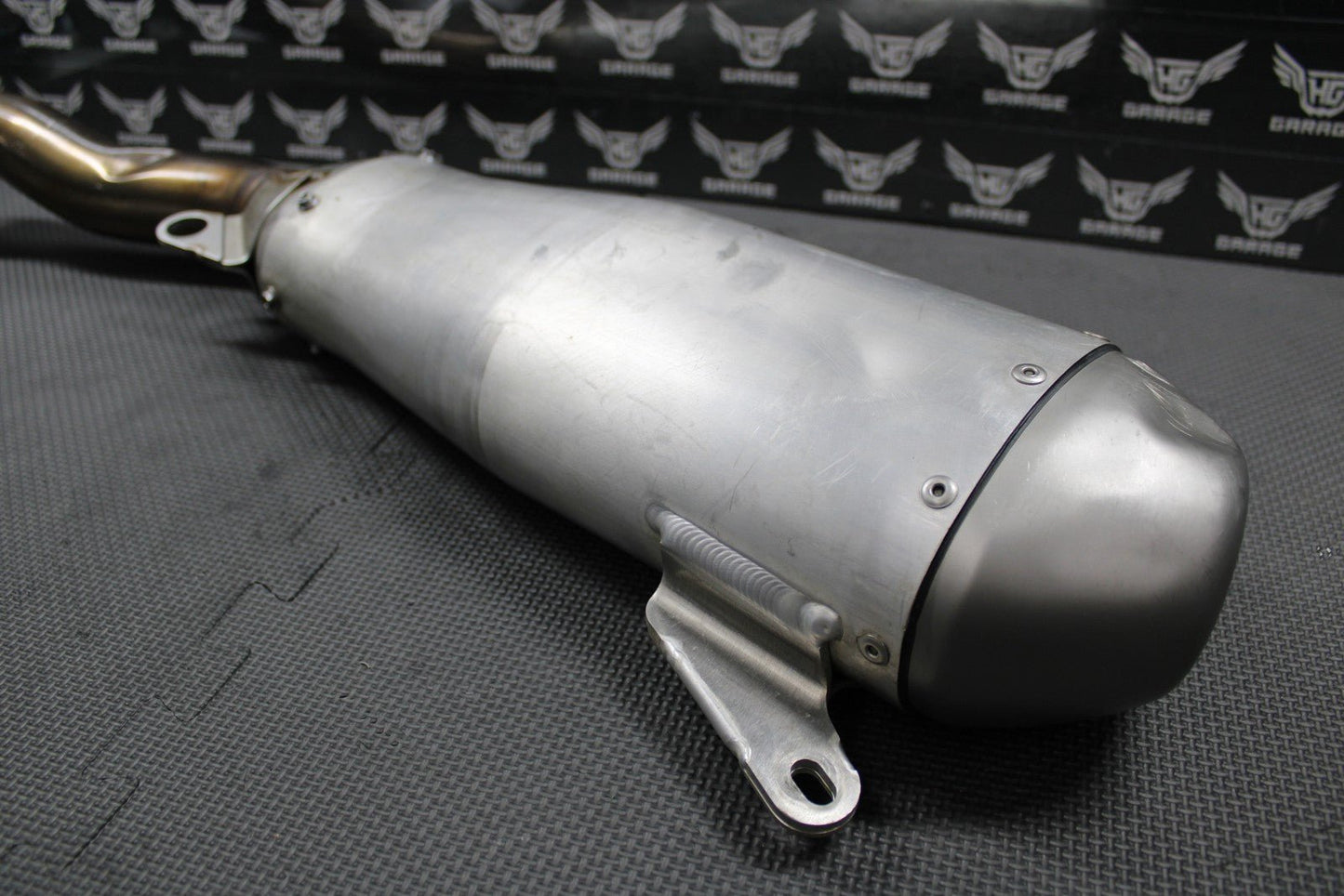 2020 2021 YAMAHA YZ250FX OEM MUFFLER EXHAUST SILENCER SLIP ON PIPE B7B - 14750 - 10 - hggarage