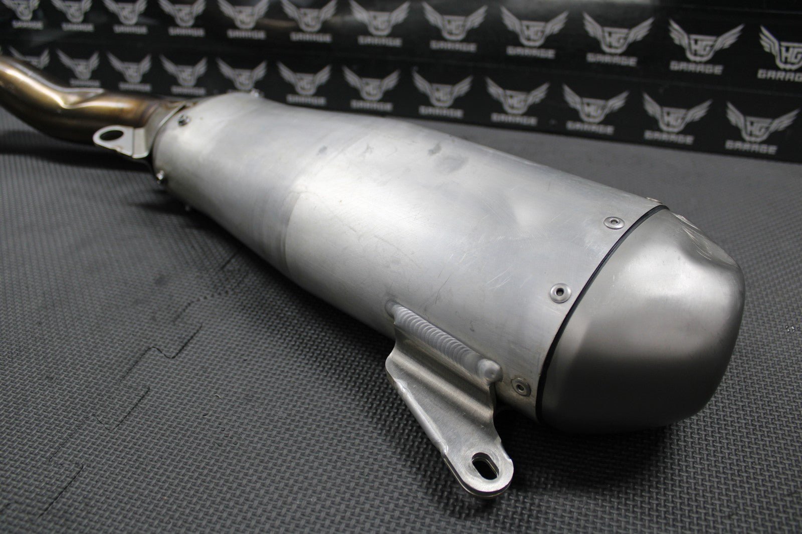 2020 2021 YAMAHA YZ250FX OEM MUFFLER EXHAUST SILENCER SLIP ON PIPE B7B - 14750 - 10 - hggarage