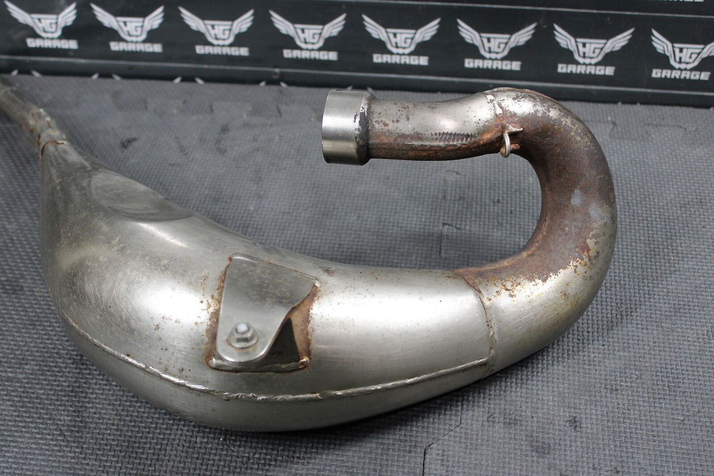 1999 HONDA CR80R CR80RB FMF FATTY OEM EXHAUST PIPE CHAMBER HEADER