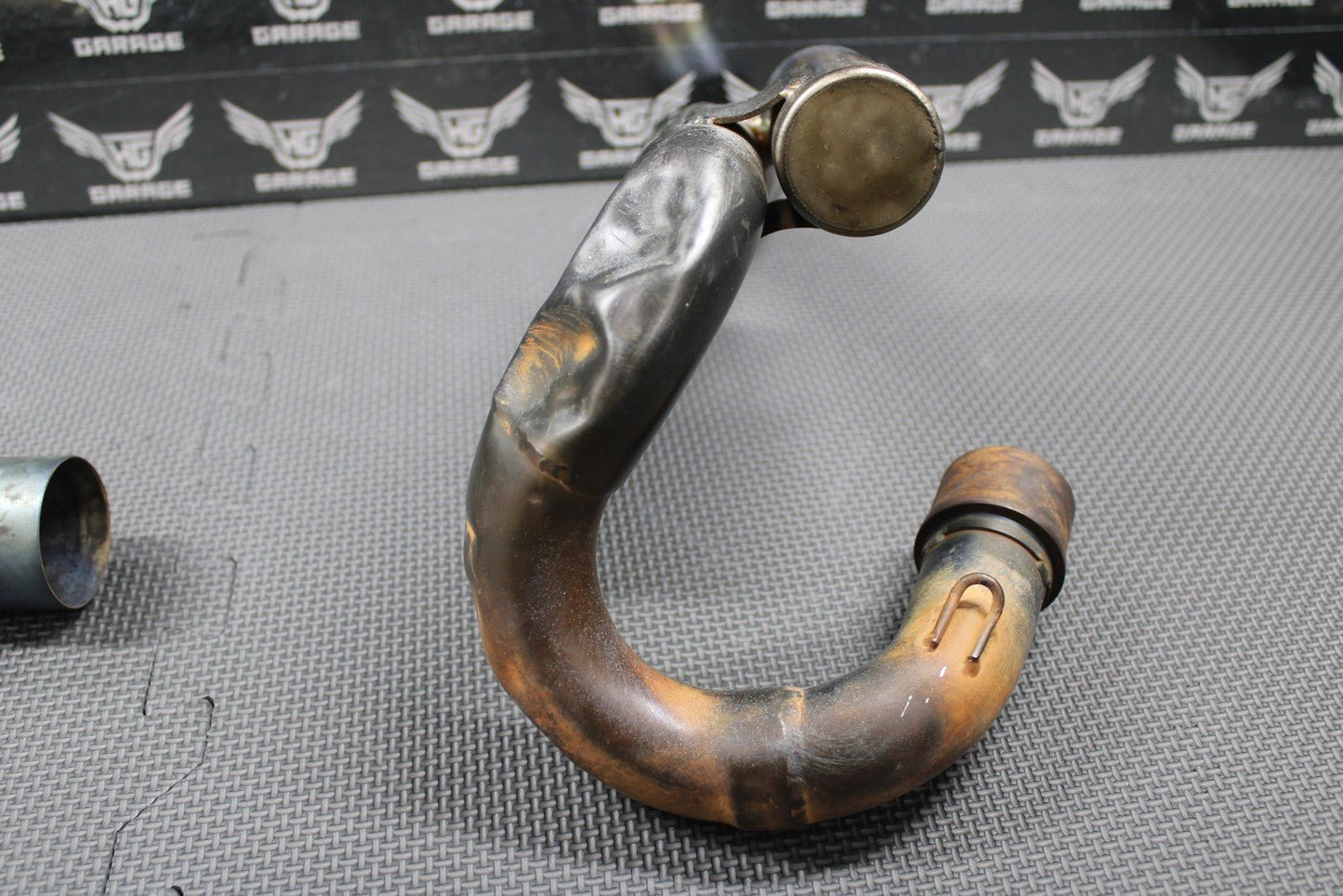 2010 KTM 08 - 10 250 XCF SXF DRD TITANIUM MUFFLER EXHAUST SILENCER SPARK ARRESTOR - hggarage