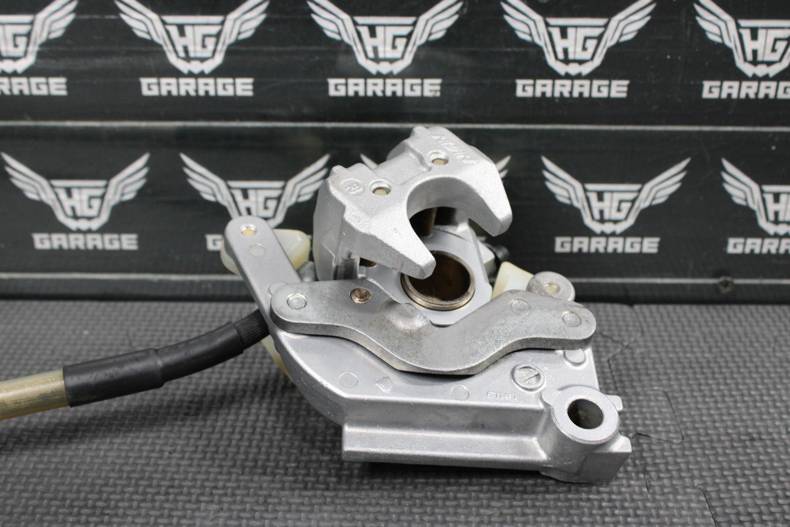 2003 KAWASAKI KX65 OEM NISSIN REAR BACK BRAKE CALIPER 43041 - 1711 43095 - 1228 - hggarage
