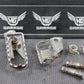 2000 YAMAHA TTR125 TTR125L OEM LEFT RIGHT FOOT PEGS PEDALS FRAME STAND - hggarage