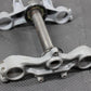 1991 87 - 95 HONDA CR80R OEM FRONT FORKS LOWER UPPER TRIPLE TREE STEM CLAMP - hggarage