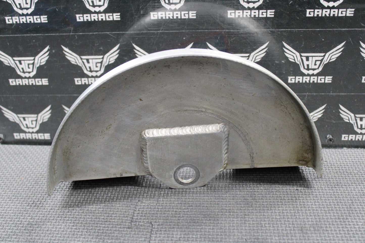 1988 HONDA CR250R DEVOL ALUMINUM FRONT BRAKE DISC ROTOR GUARD SHIELD - hggarage