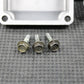 2003 93 - 04 KAWASAKI KX250 OEM EXHAUST POWER VALVE CYLINDER COVERS & BOLTS SET - hggarage
