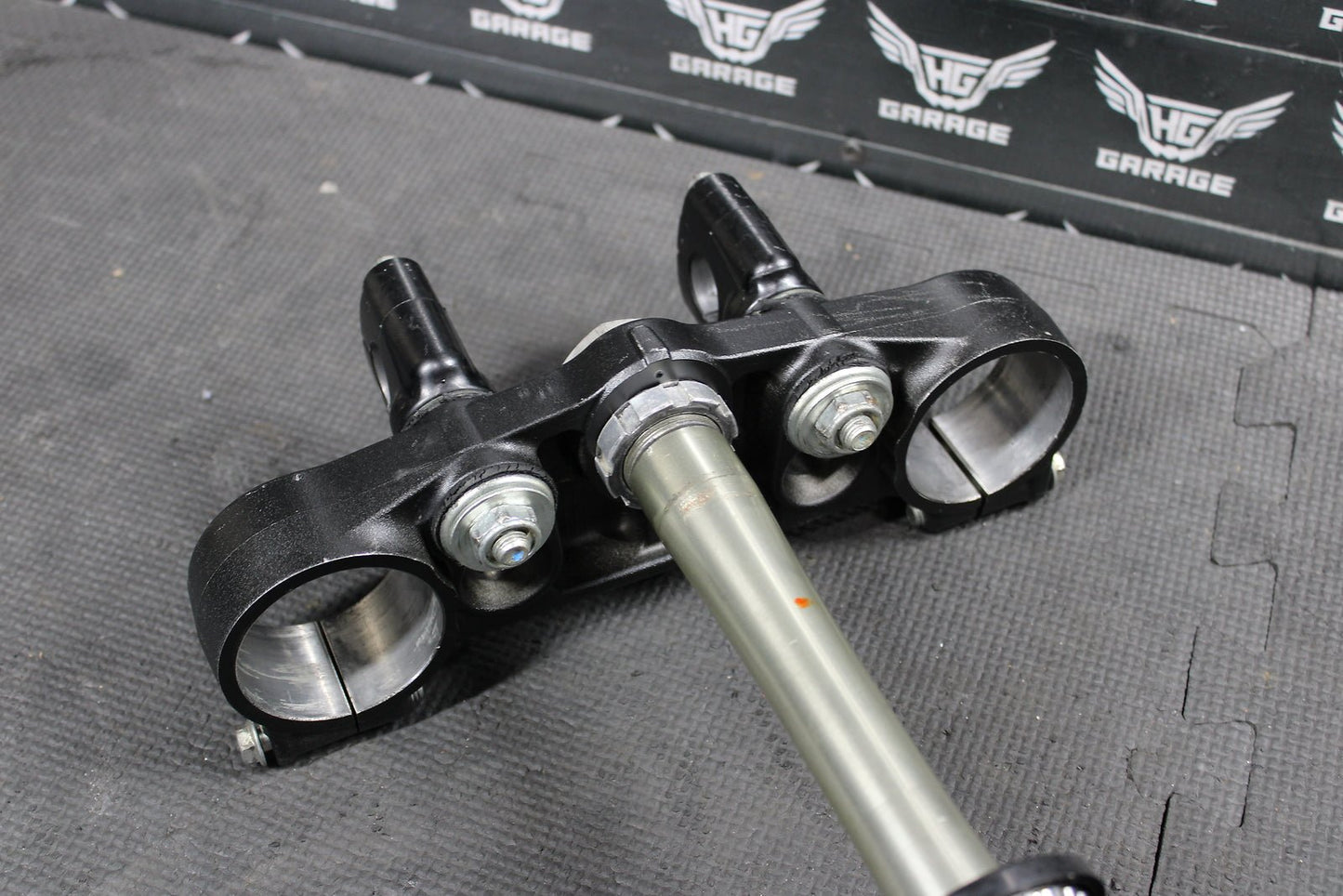 2014 KAWASAKI KX250F OEM FRONT FORKS LOWER UPPER TRIPLE TREE - hggarage