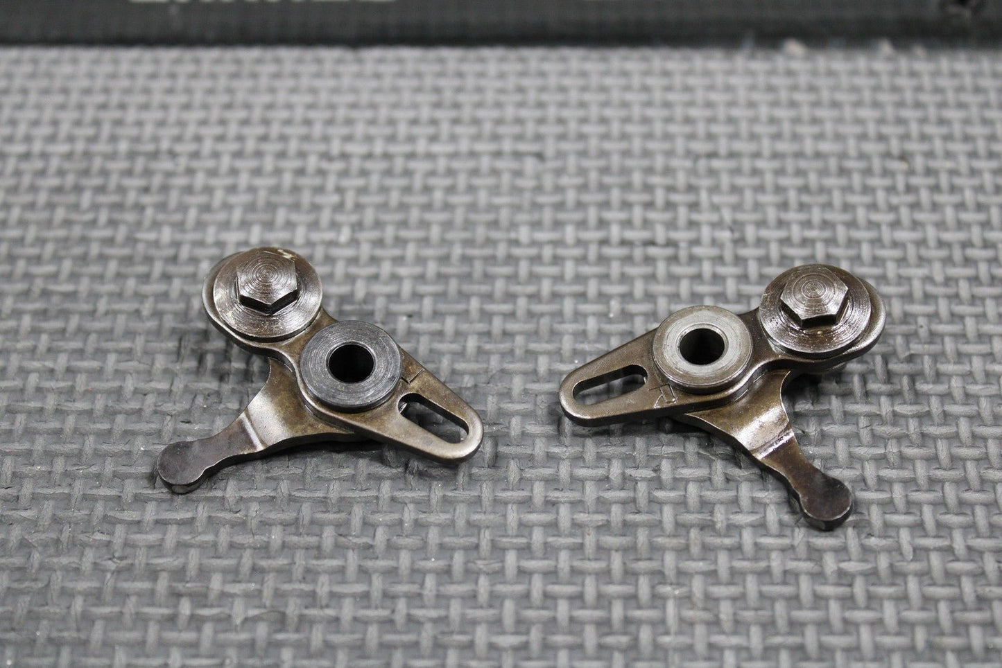 1988 HONDA CR250R OEM EXHAUST POWER VALVE POWERVALVE ARM SHAFT TOP END SET NICE! - hggarage