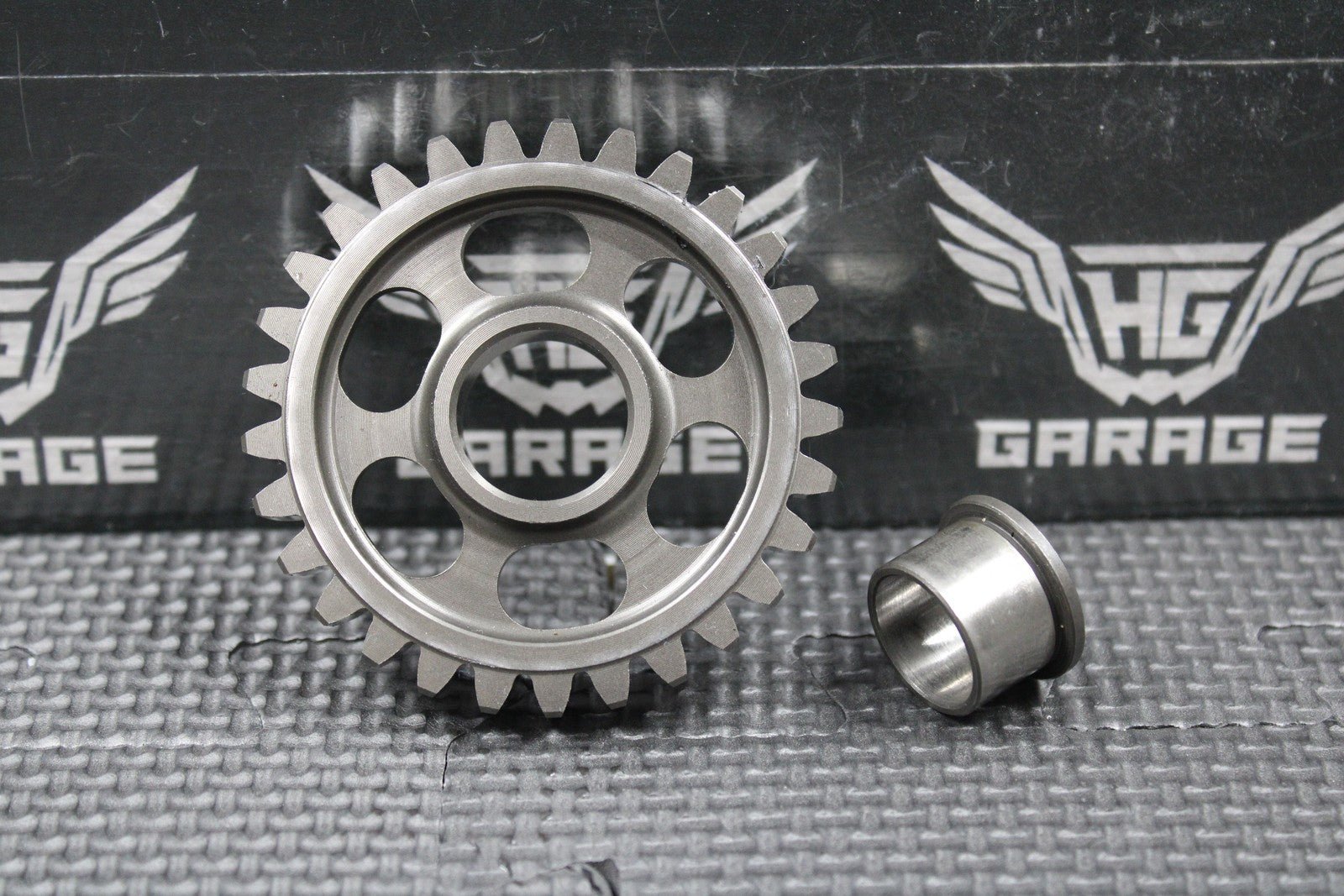 2001 HONDA 86 - 01 CR250R OEM KICKSTART KICK START IDLER IDLE GEAR 29T & COLLAR - hggarage