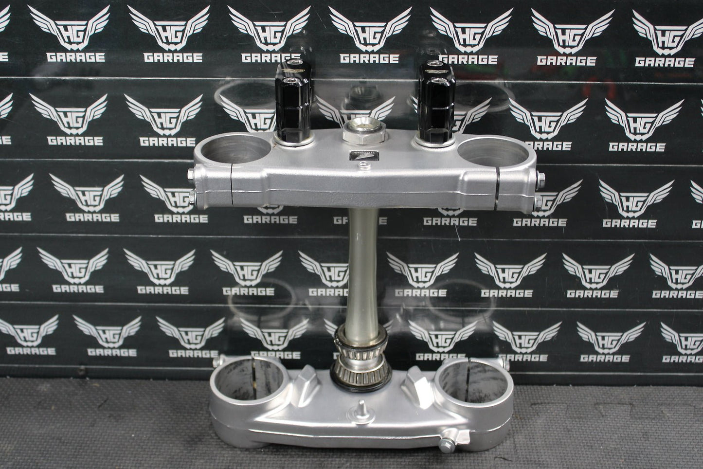 2006 HONDA CRF250R OEM FRONT FORKS LOWER UPPER TRIPLE TREE STEM CLAMP - hggarage