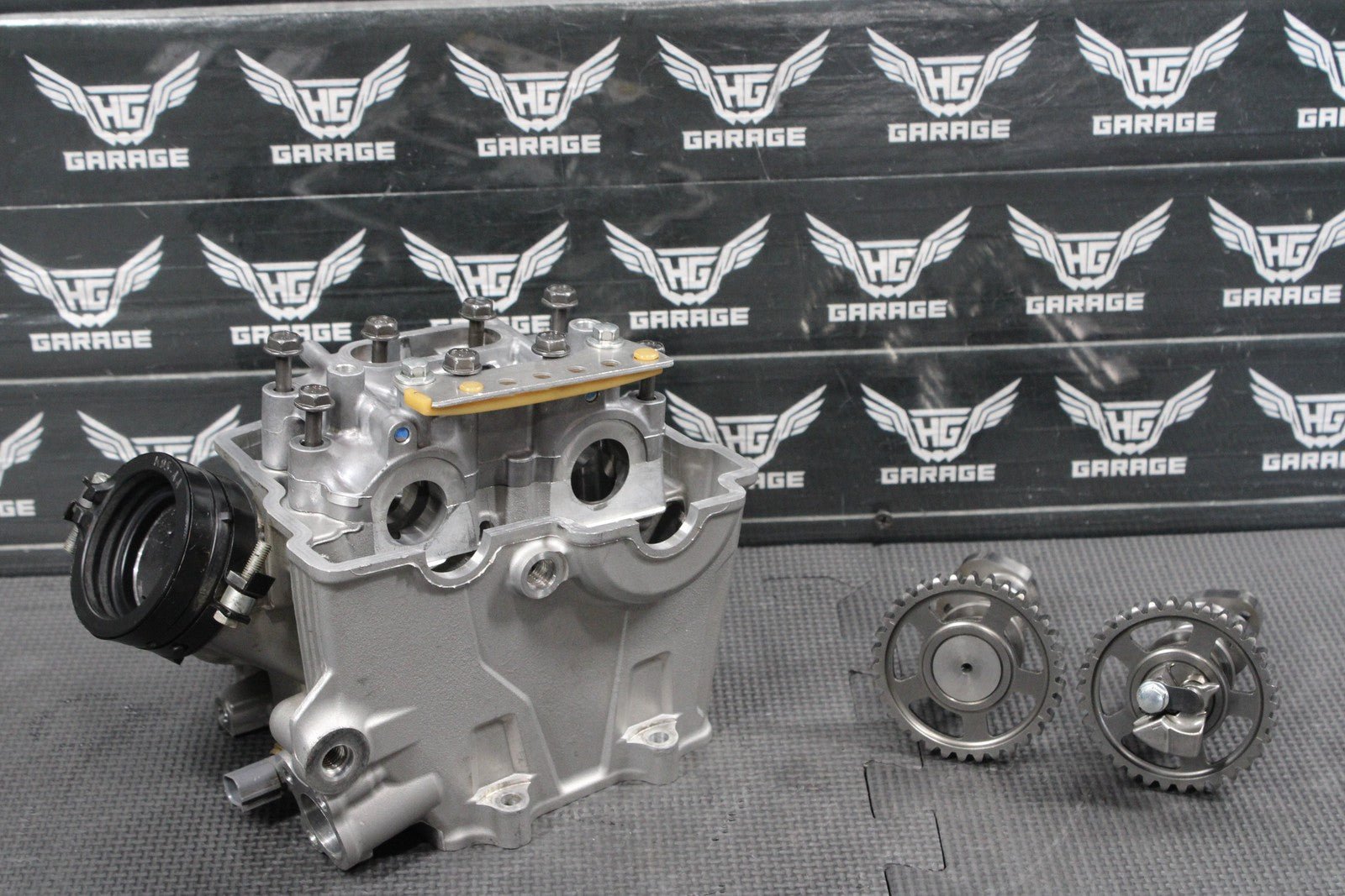 HONDA CRF250R OEM ENGINE MOTOR CYLINDER HEAD 12010 - K95 - AA0 REPAIR! - hggarage