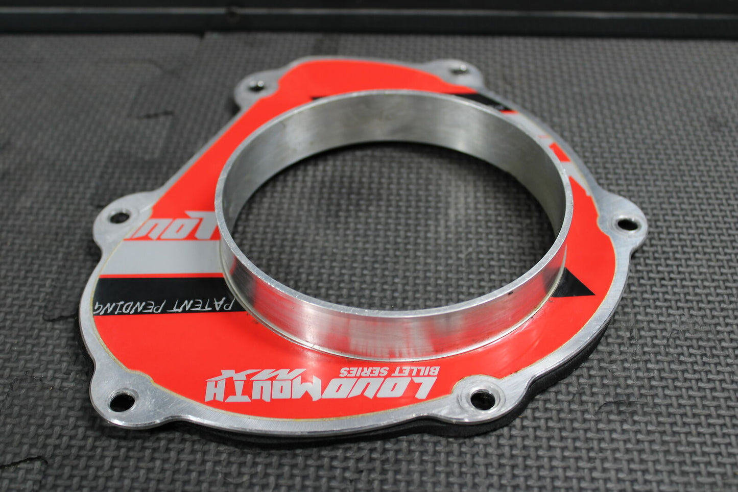 04-09 HONDA CRF250R LOUD MOUTH MX BILLET AIRBOX INTAKE CAGELESS FILTER PLATE