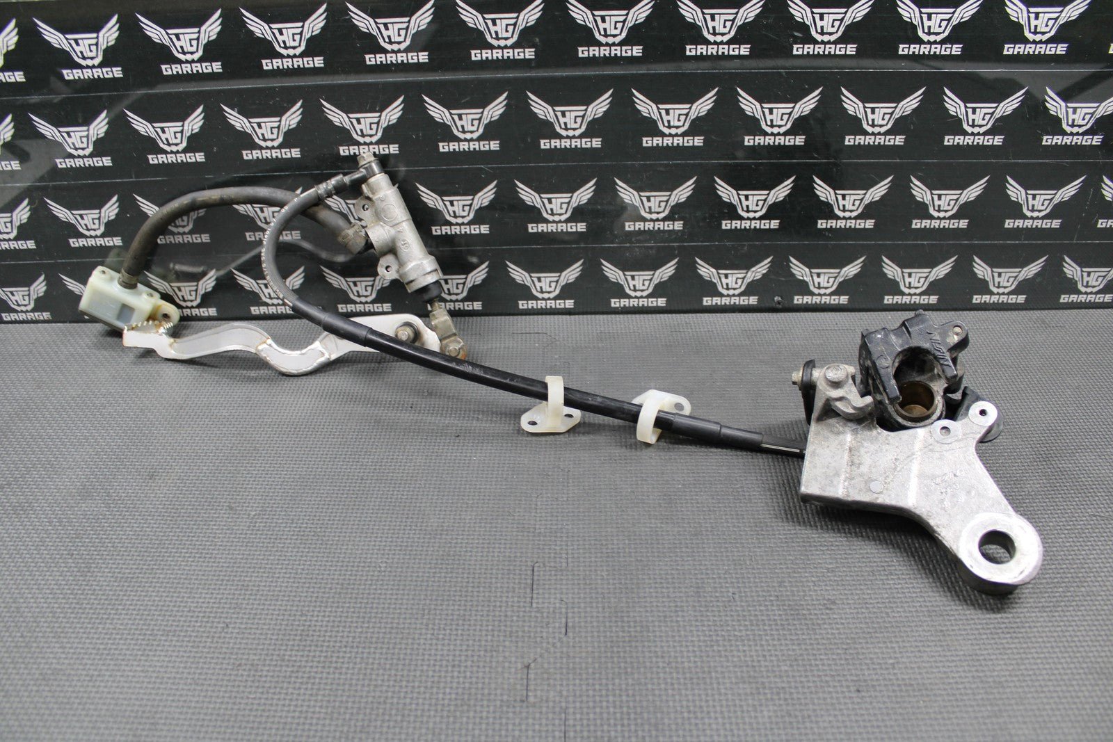 2009 KAWASAKI 2009 2010 KLX250SF OEM NISSIN REAR BACK BRAKE CALIPER MASTER LEVER - hggarage