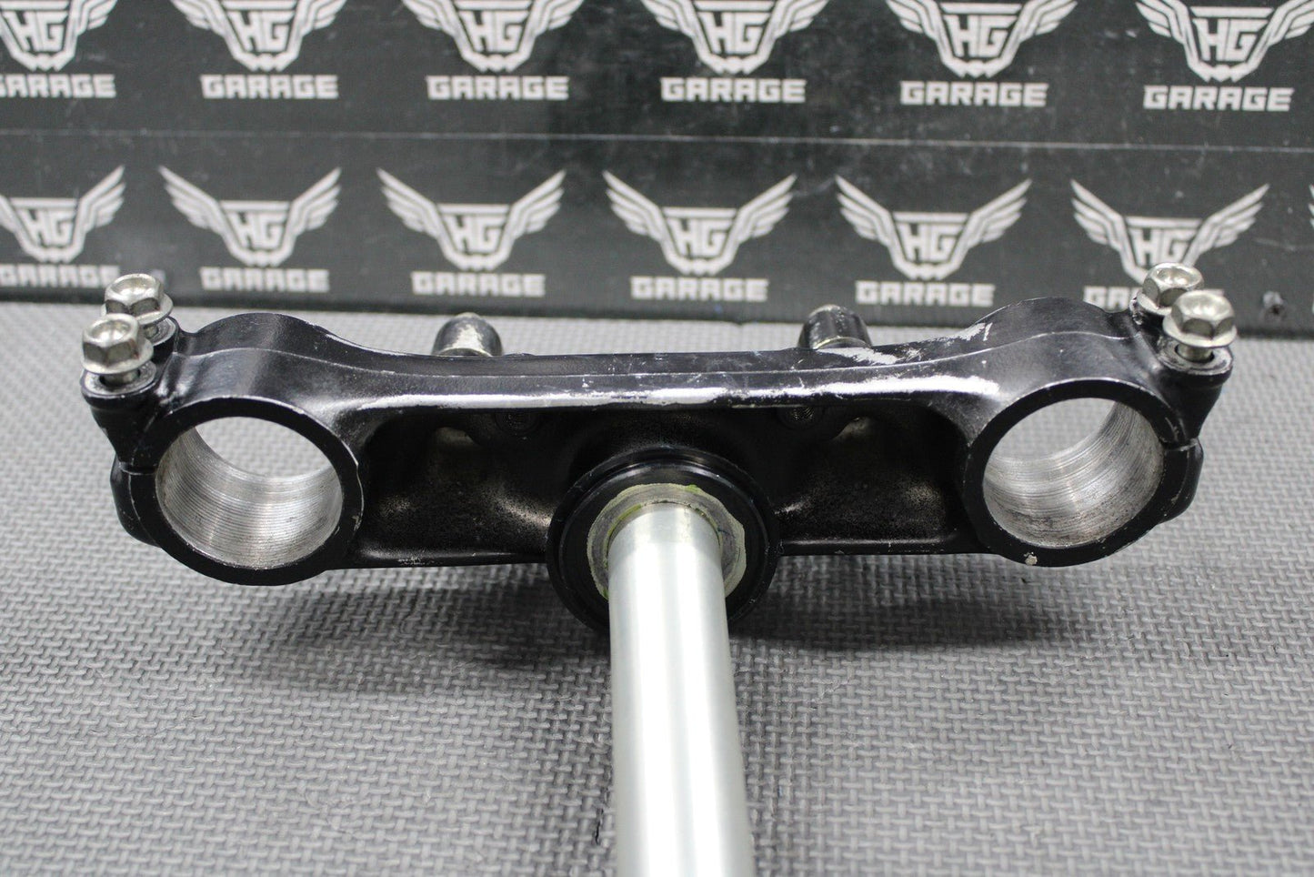 1989 87 - 95 HONDA XR250R OEM FRONT FORKS LOWER UPPER TRIPLE TREE STEM BAR CLAMP - hggarage