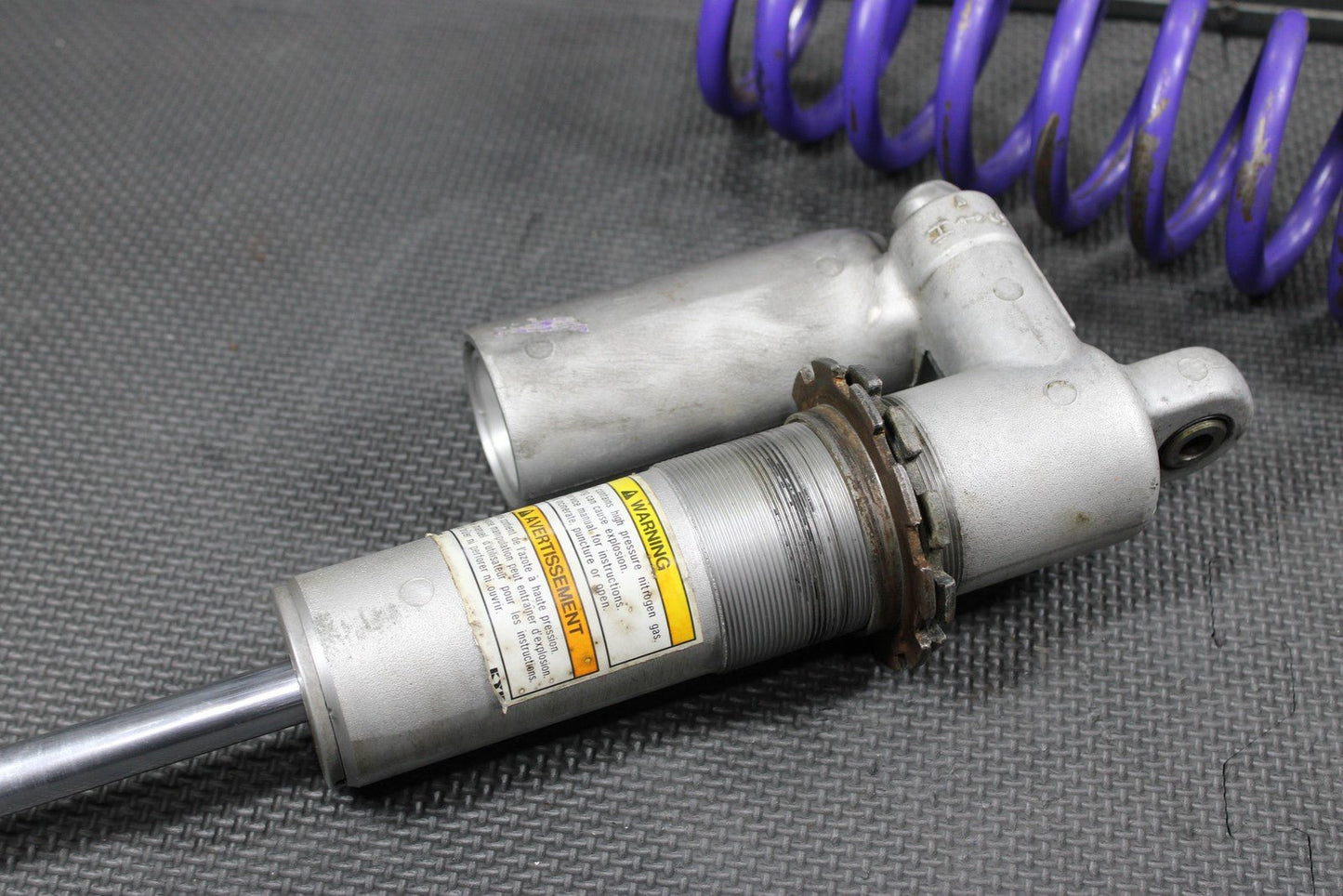 1997 KAWASAKI KX250 OEM REAR BACK SHOCK ABSORBER SUSPENSION NEEDS REBUILD! - hggarage