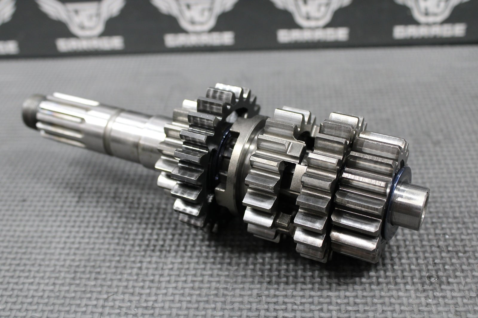 1995 HONDA 92 - 97 CR250R OEM TRANSMISSION MAINSHAFT MAIN SHAFT GEARS GEARBOX - hggarage