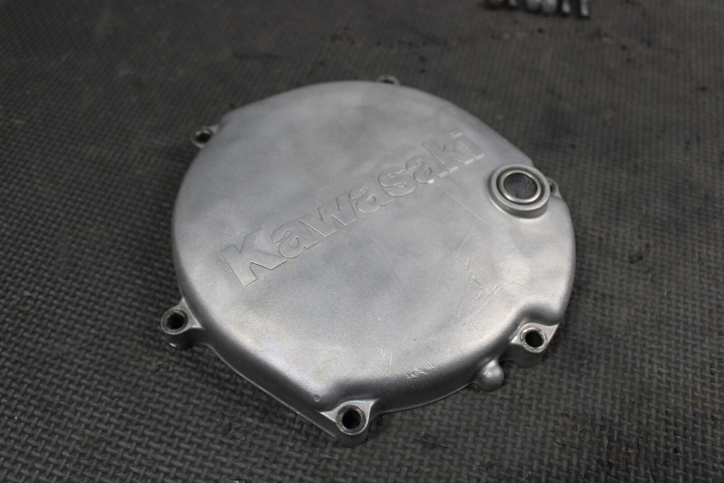 1991 KAWASAKI 91-94 KDX250 ENGINE MOTOR SIDE CLUTCH COVER 14032-1283