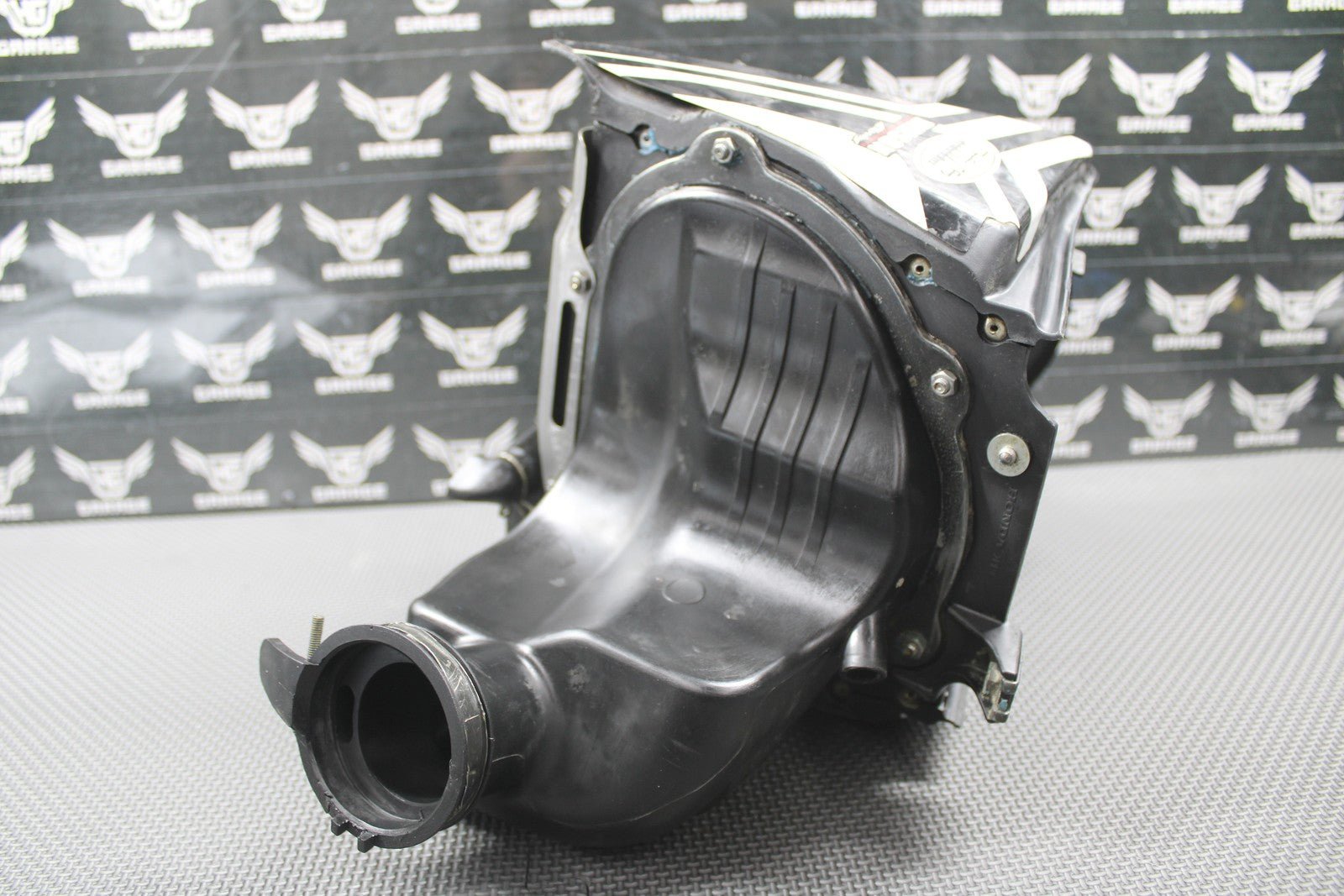 2008 HONDA CRF250R OEM AIRBOX AIR CLEANER FILTER BOX CASE INTAKE BOOT NICE! - hggarage