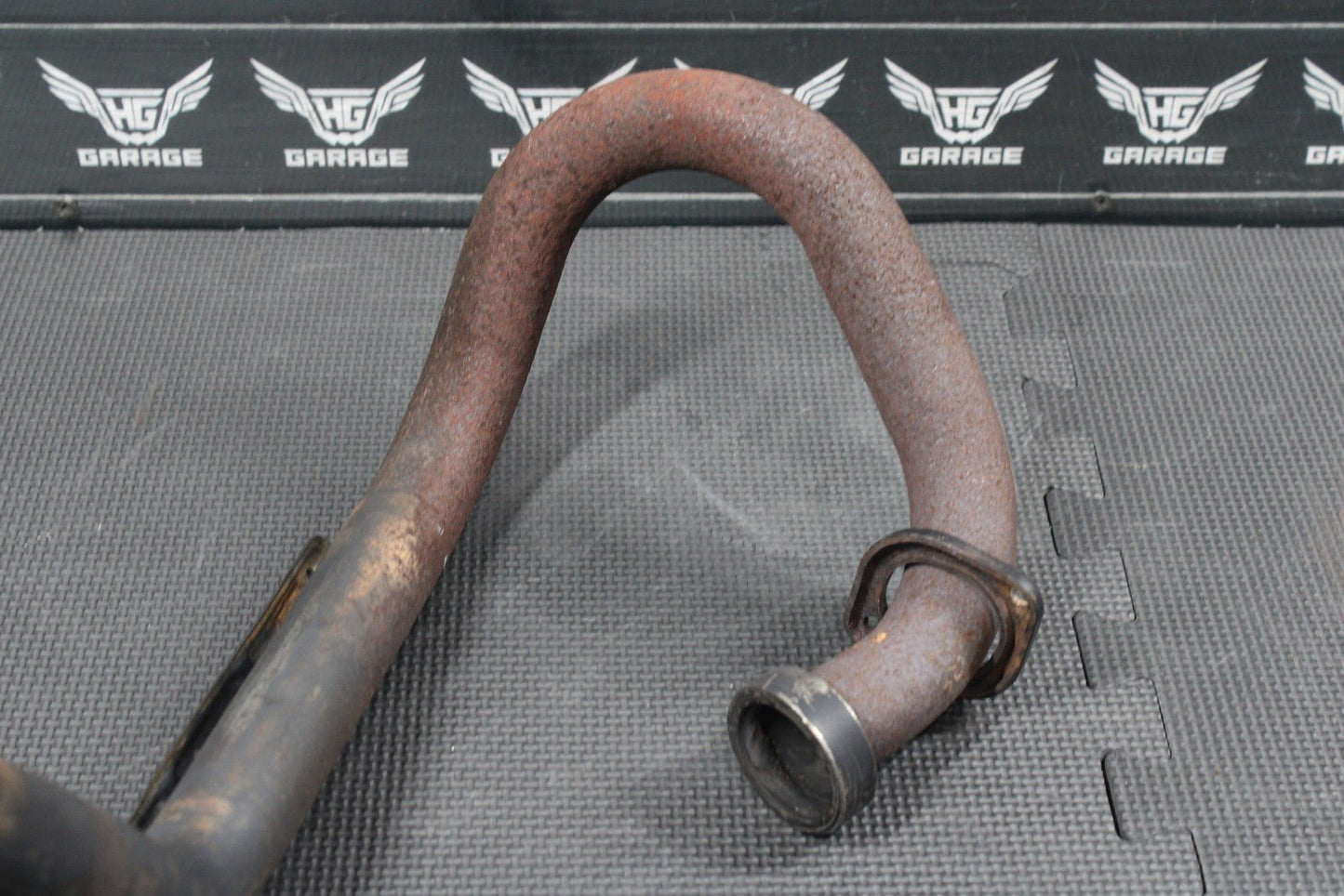 1987YAMAHA TW200 87 - 02 OEM EXHAUST PIPE CHAMBER HEADER PIPE 2JX - 14611 - 03 - 00 - hggarage
