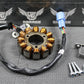 2019 SUZUKI 19 - 25 RMZ250 OEM STATOR MAGNETO GENERATOR ASSY 32101 - 46K01 NICE! - hggarage