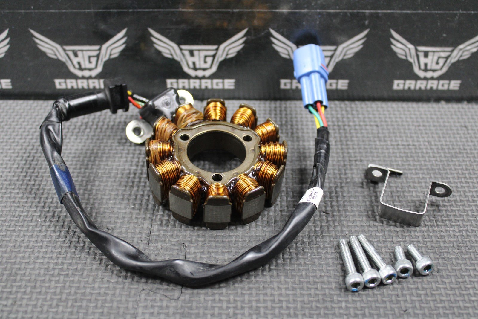 2019 SUZUKI 19 - 25 RMZ250 OEM STATOR MAGNETO GENERATOR ASSY 32101 - 46K01 NICE! - hggarage