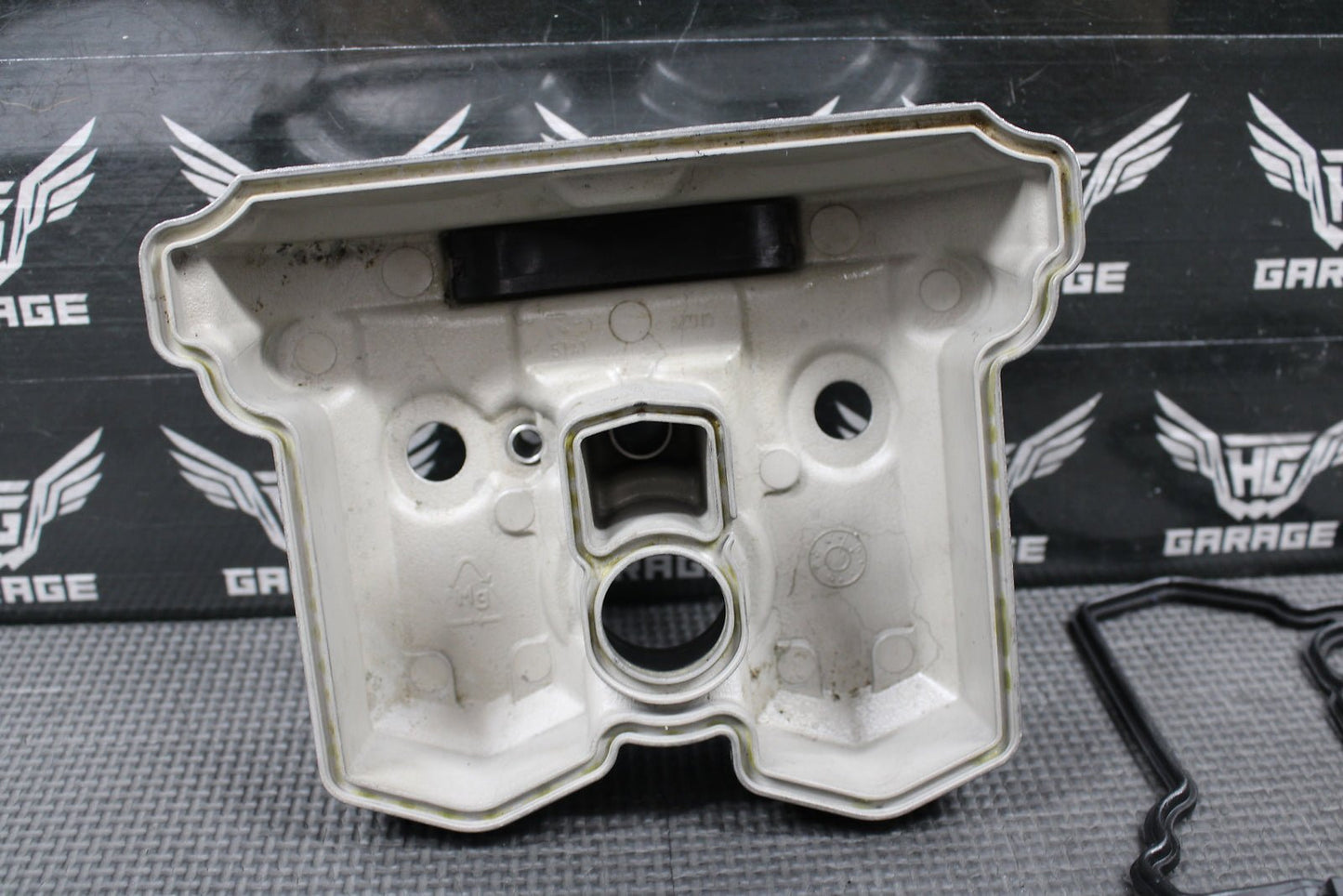 2005 YAMAHA YZ450F OEM ENGINE MOTOR CYLINDER HEAD VALVE COVER & GASKET - hggarage