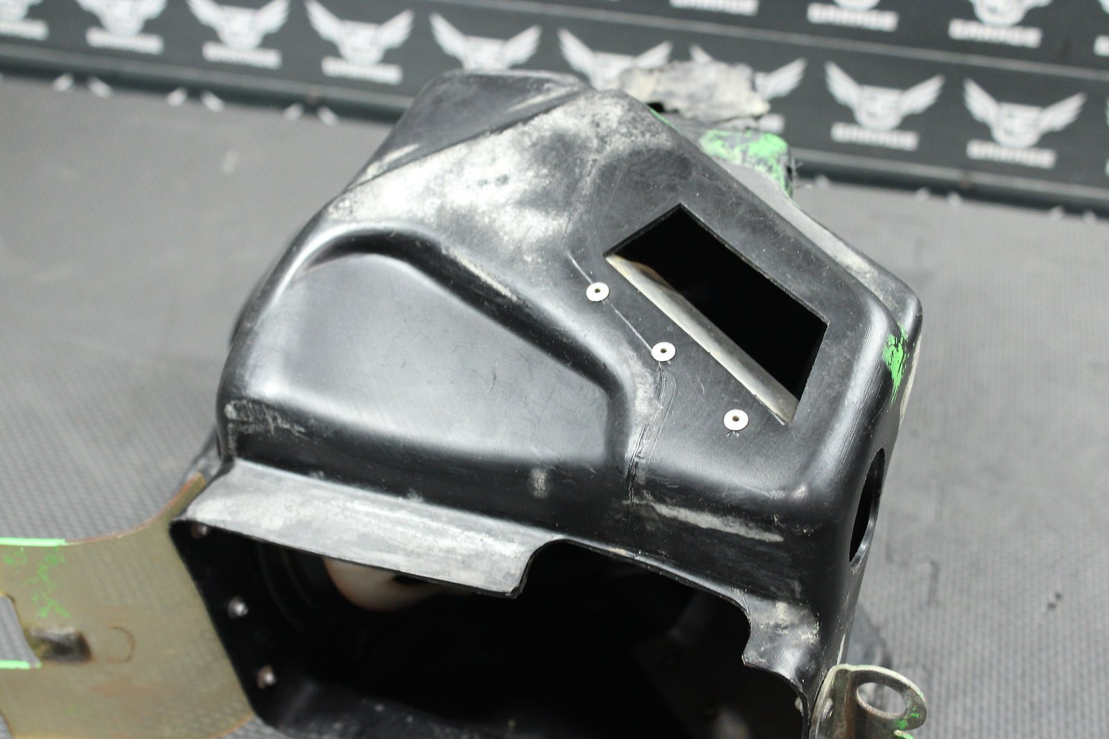 1992 Kawasaki KX250 OEM Airbox Intake Air Cleaner Case 11011 - 1370 - hggarage