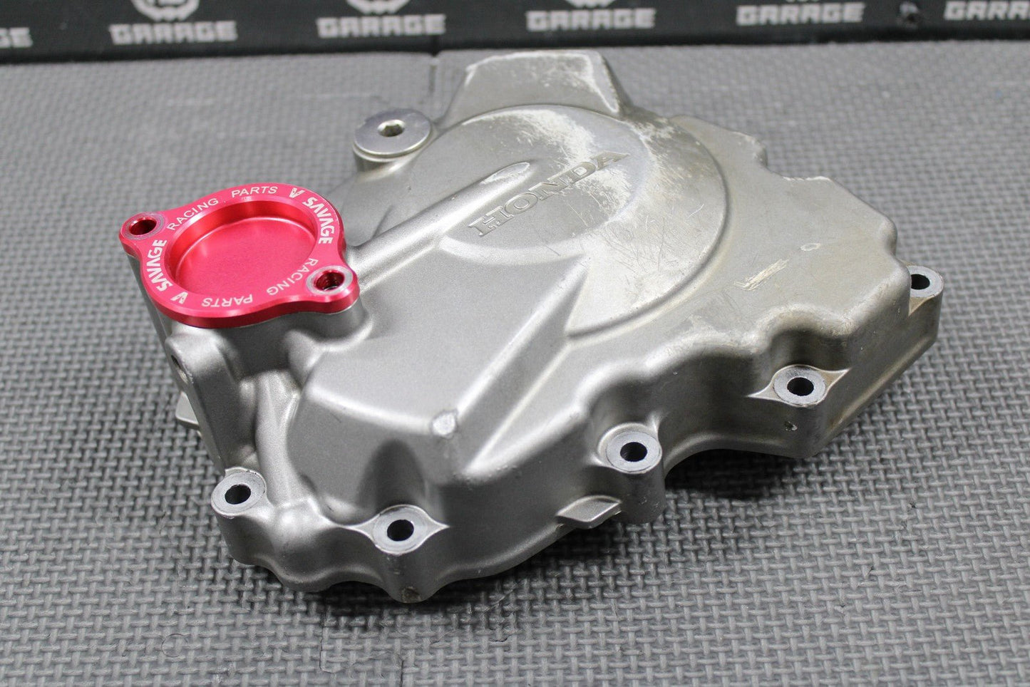 2013 10 - 17 HONDA CRF250R OEM LEFT STATOR GENERATOR MAGNETO COVER 11340 - KRN - B10 - hggarage