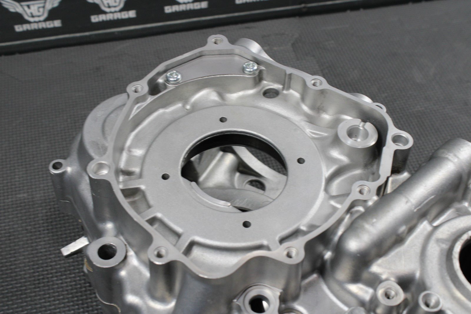 2000 SUZUKI DRZ400 OEM LEFT RIGHT ENGINE MOTOR CRANKCASE CASES HALFS BLOCK GOOD! - hggarage