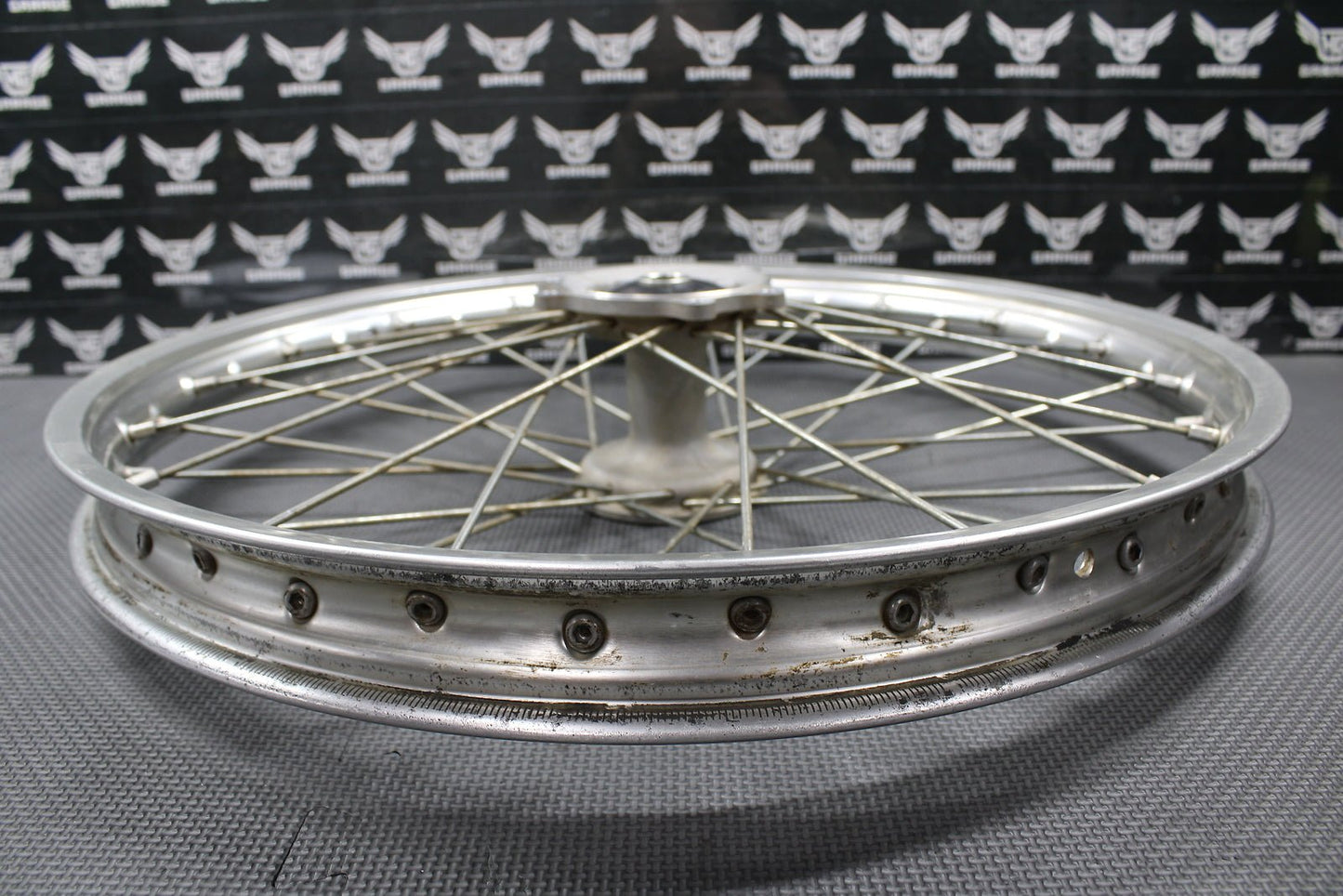 2006 2007 HONDA CRF250R CRF450R OEM DID 21" FRONT WHEEL RIM HUB 44650 - MEN - 840 - hggarage